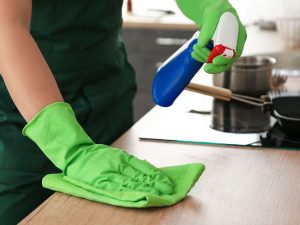 How antiviral coating for kitchen can keep food spills clean
